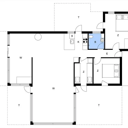 30348-odder-treskovvej-4-a Casa de Férias Odder
